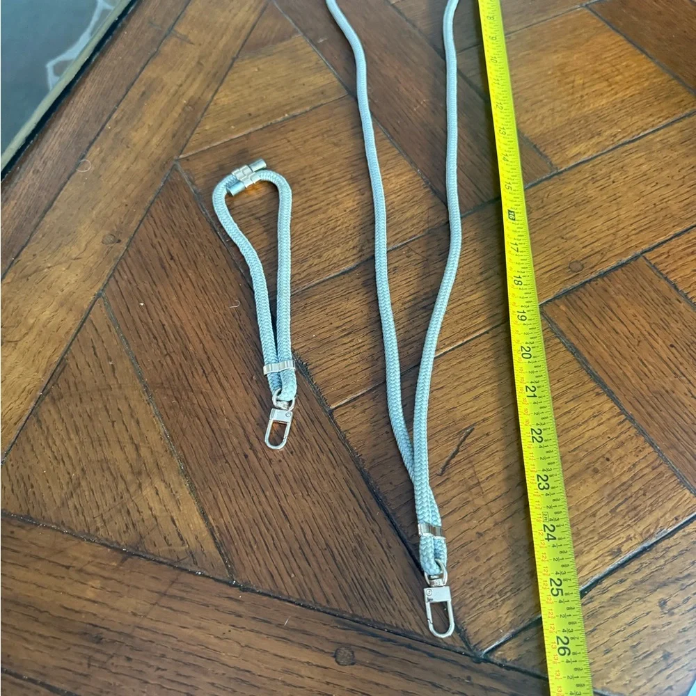 Silver Lanyard with Clip